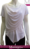 Polera Drapeada de Mujer - Ropa Maniqui - Clásicos